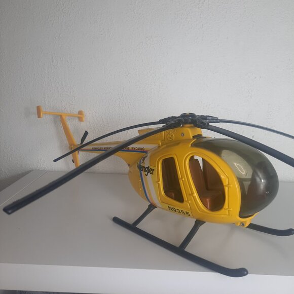 Vintage Hughes ERTL wrangler Wranch Cheyenne Wyoming Helicopter *FLAW - Picture 3 of 7